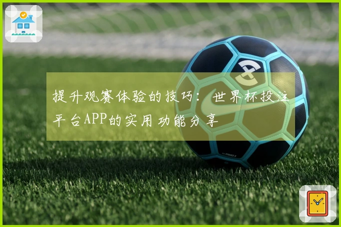 提升观赛体验的技巧：世界杯投注平台APP的实用功能分享