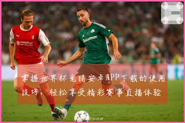 掌握世界杯竞猜安卓APP下载的使用技巧，轻松享受精彩赛事直播体验